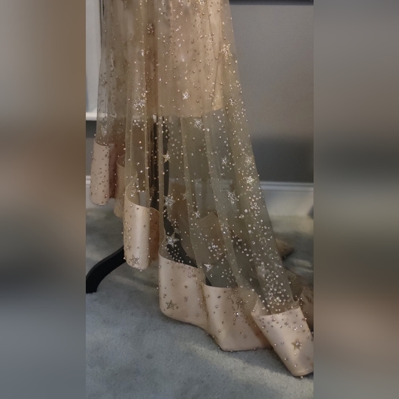 BOSTON PROPER HI-LOW EVENING GOWN - Picture 5 of 8